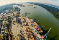 Telia Docks SA 5G در بندر لیتوانی